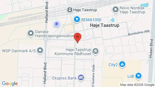 Apartments for rent i Taastrup - kort over placeringen
