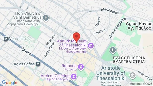 Apartments for rent i Neapoli-Sykies - kort over placeringen