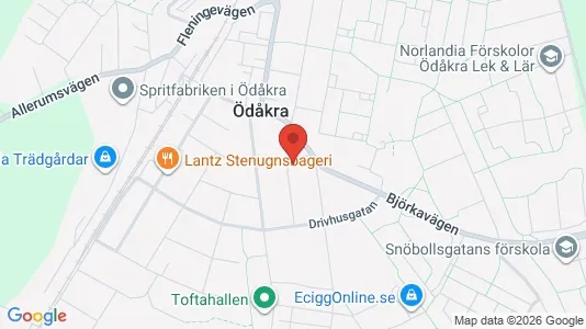 Apartments for rent i Helsingborg - kort over placeringen