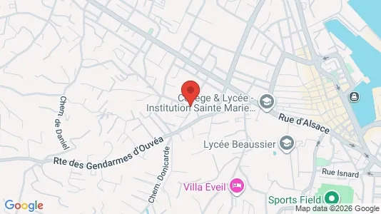 Apartments for rent i Toulon - kort over placeringen