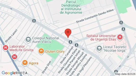 Apartments for rent i Bucharest - Sectorul 1 - kort over placeringen