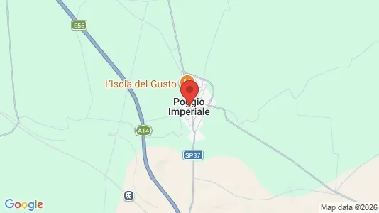 Apartments for rent i Poggio Imperiale - kort over placeringen