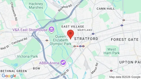 Apartments for rent i London E20 - kort over placeringen