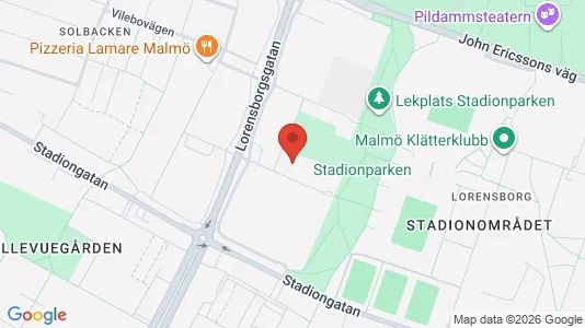 Apartments for rent i Malmö City - kort over placeringen