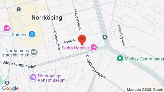 Apartments for rent i Norrköping - kort over placeringen