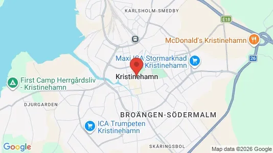 Apartments for rent i Kristinehamn - kort over placeringen