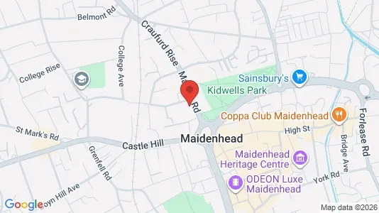 Apartments for rent i Maidenhead - Berkshire - kort over placeringen