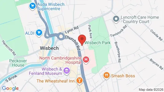 Apartments for rent i Wisbech - Cambridgeshire - kort over placeringen