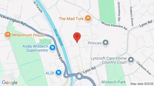 Apartments for rent i Wisbech - Cambridgeshire - kort over placeringen