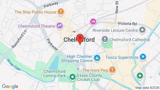 Apartments for rent i Chelmsford - Essex - kort over placeringen
