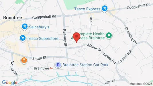 Apartments for rent i Braintree - Essex - kort over placeringen