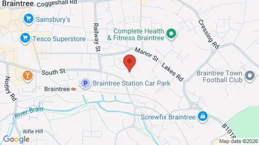 Apartments for rent i Braintree - Essex - kort over placeringen