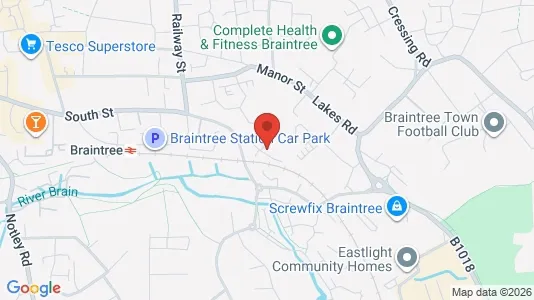 Apartments for rent i Braintree - Essex - kort over placeringen