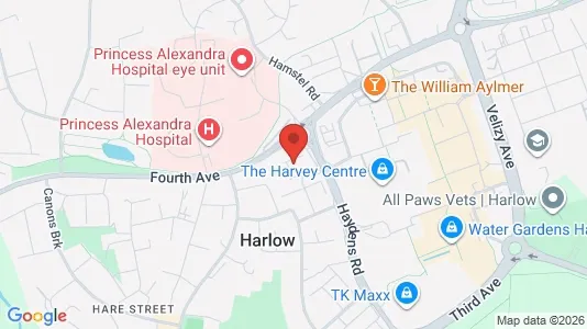 Apartments for rent i Harlow - Essex - kort over placeringen