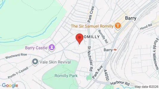Apartments for rent i Barry - South Glamorgan - kort over placeringen