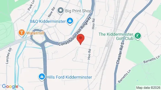 Apartments for rent i Kidderminster - Worcestershire - kort over placeringen