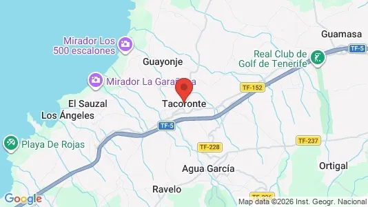 Houses for rent i Tacoronte - kort over placeringen