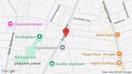 Apartments for rent i Copenhagen S - kort over placeringen