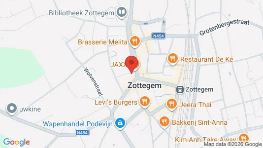 Apartments for rent i Zottegem - kort over placeringen
