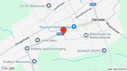 Apartments for rent i Herzele - kort over placeringen