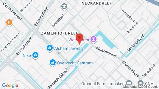 Apartments for rent i Utrecht Overvecht - kort over placeringen