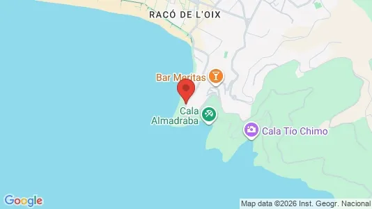 Apartments for rent i Benidorm - kort over placeringen