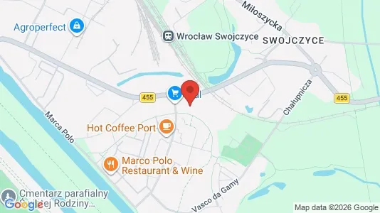 Apartments for rent i Wrocław - kort over placeringen