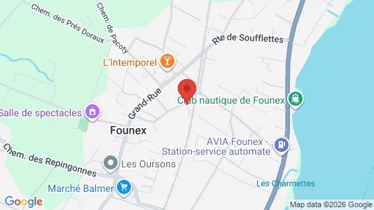 Apartments for rent i Nyon - kort over placeringen