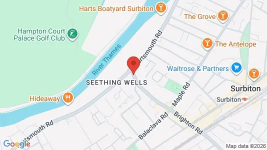Apartments for rent i Surbiton - Surrey - kort over placeringen