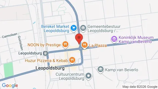 Apartments for rent i Leopoldsburg - kort over placeringen