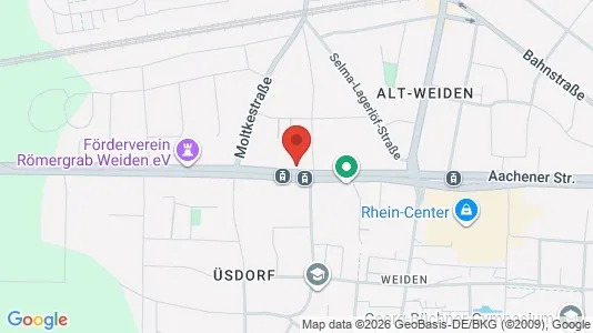 Apartments for rent i Cologne Lindenthal - kort over placeringen