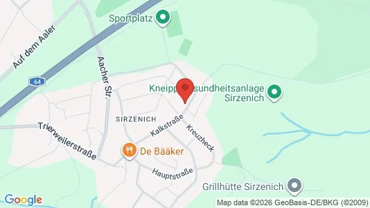 Apartments for rent i Trier-Saarburg - kort over placeringen