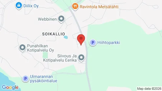 Apartments for rent i Naantali - kort over placeringen
