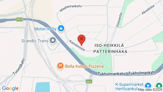 Apartments for rent i Turku - kort over placeringen