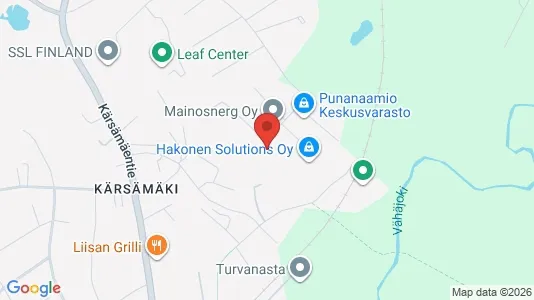 Apartments for rent i Turku - kort over placeringen