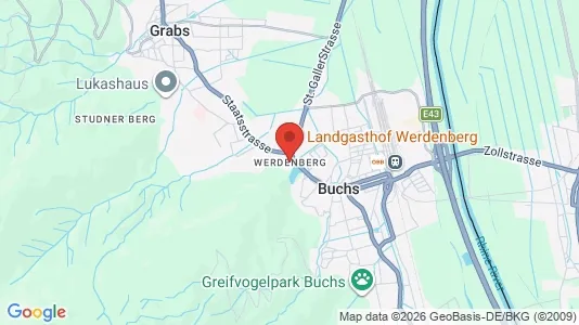 Apartments for rent i Werdenberg - kort over placeringen