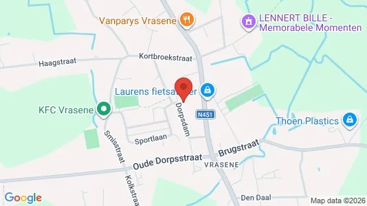 Apartments for rent i Beveren - kort over placeringen