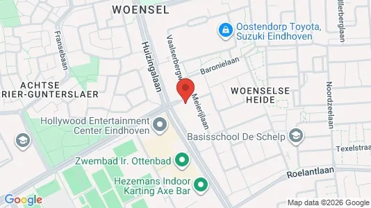Apartments for rent i Eindhoven - kort over placeringen