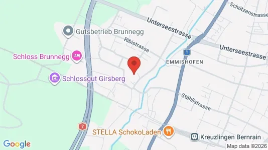 Apartments for rent i Kreuzlingen - kort over placeringen
