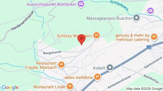 Apartments for rent i Rheintal - kort over placeringen