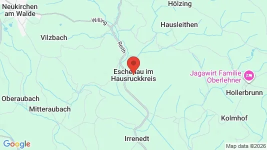 Apartments for rent i Eschenau im Hausruckkreis - kort over placeringen