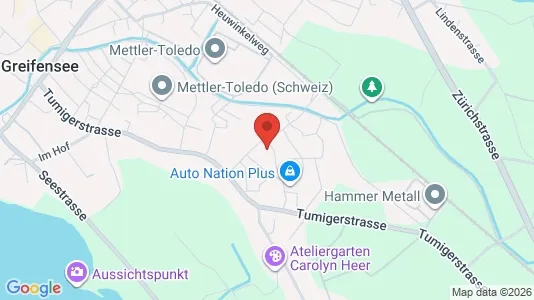 Apartments for rent i Uster - kort over placeringen