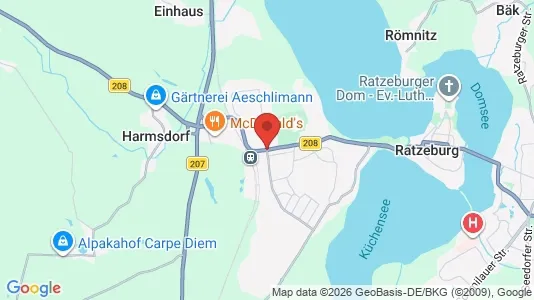 Apartments for rent i Duchy of Lauenburg - kort over placeringen