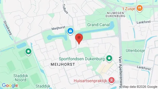 Apartments for rent i Nijmegen - kort over placeringen