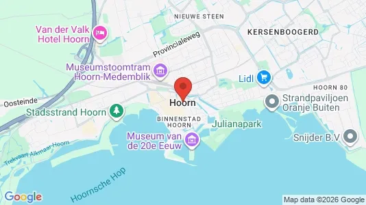 Houses for rent i Hoorn - kort over placeringen