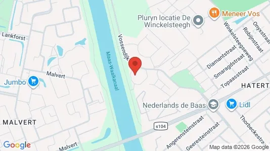 Rooms for rent i Nijmegen - kort over placeringen