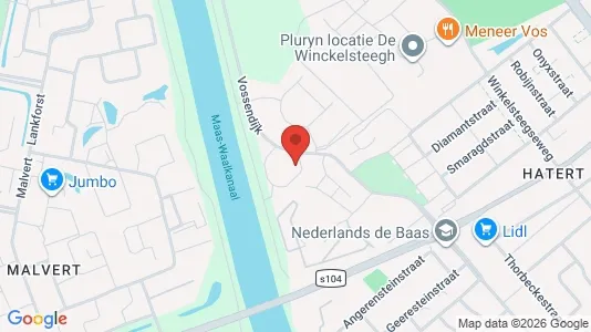 Rooms for rent i Nijmegen - kort over placeringen