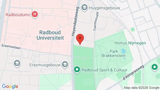 Apartments for rent i Nijmegen - kort over placeringen
