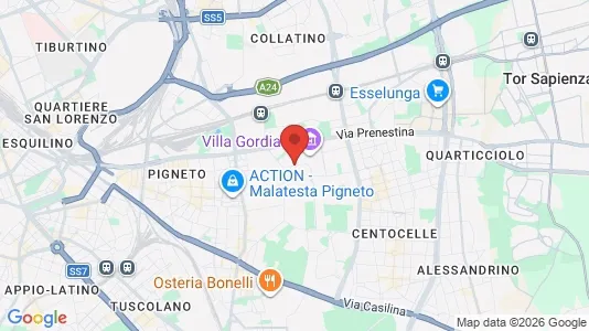 Rooms for rent i Roma Municipio VI – Roma Delle Torri - kort over placeringen