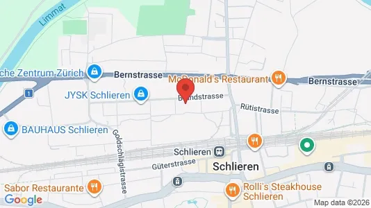 Apartments for rent i Dietikon - kort over placeringen
